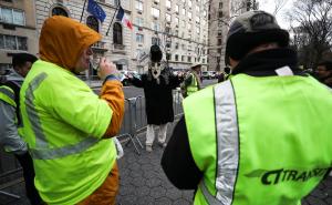FOTO: AA / Protest žutih prsluka u New Yorku